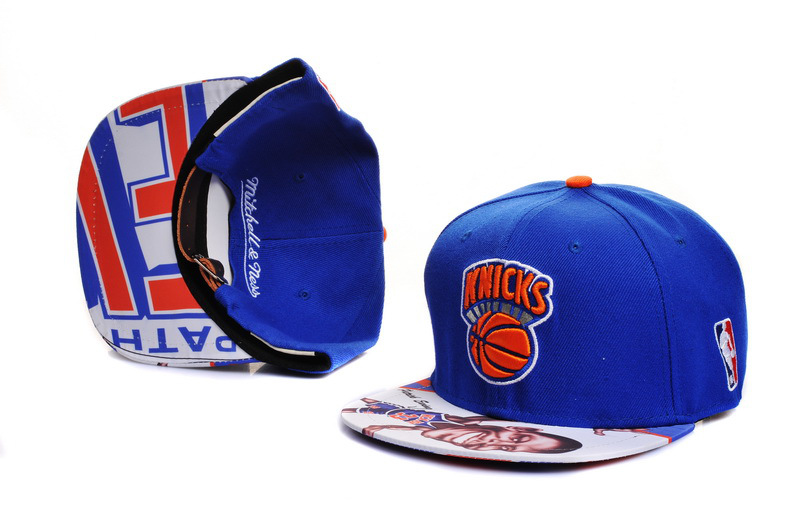 NBA New York Knicks M&N Strapback Hat id02
